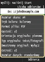 skanowanie do maila Canon