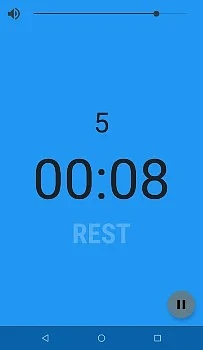 aplikacja Internal Timer przerwa w ćwiczeniach