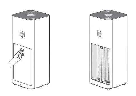 montaż filtrów w oczyszczaczu powietrza Xiaomi montaż filtrów w oczyszczaczu powietrza Xiaomi