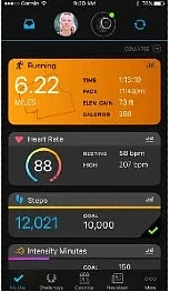 aplikacja Garmin Connect tryb biegania