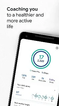 aplikacja Google Fit trening