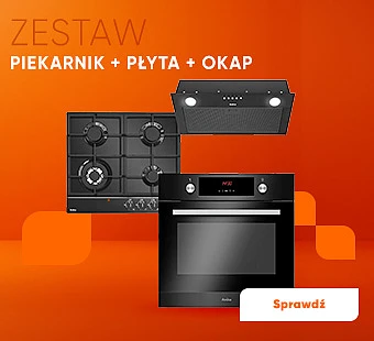 Zestaw piekarnik, płyta i okap