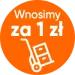Wnosimy za 1 zł