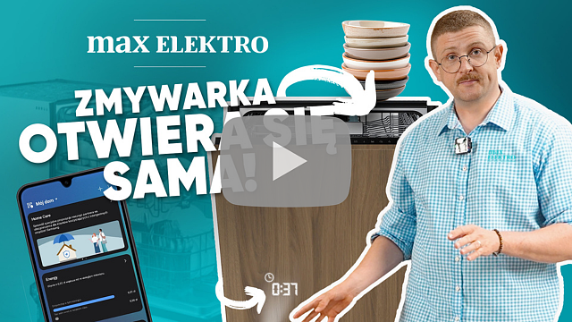Otwiera się sama, suszy wentylatorem | Zmywarka Samsung DW90H79H1B0U1 | TimeLight