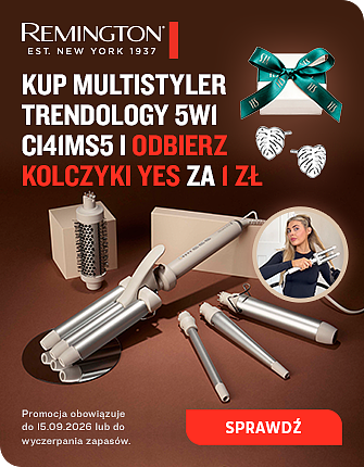 Kup lokówkę Remington i dobierz kolczyki Yes za 1 zł