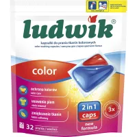 Kapsułki do prania Ludwik 2w1 Color 32 szt.