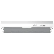 Okap podszafkowy Beko CFB 6310 W 205m3/h Oświetlenie LED 60cm Biały