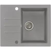 Zlewozmywak granitowy Kernau KGS A 4560 1B1D Grey Metallic