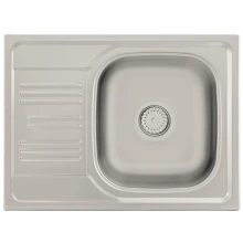 Zlewozmywak stalowy Kernau KSS C 455 1B1D Linen