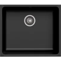 Zlewozmywak granitowy Kernau KGS U 60 1B Deep Black