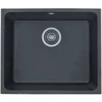 Zlewozmywak granitowy Kernau KGS U 60 1B Black Metallic