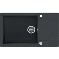 Zlewozmywak granitowy Kernau KGS N 6586 1B1D Graphite