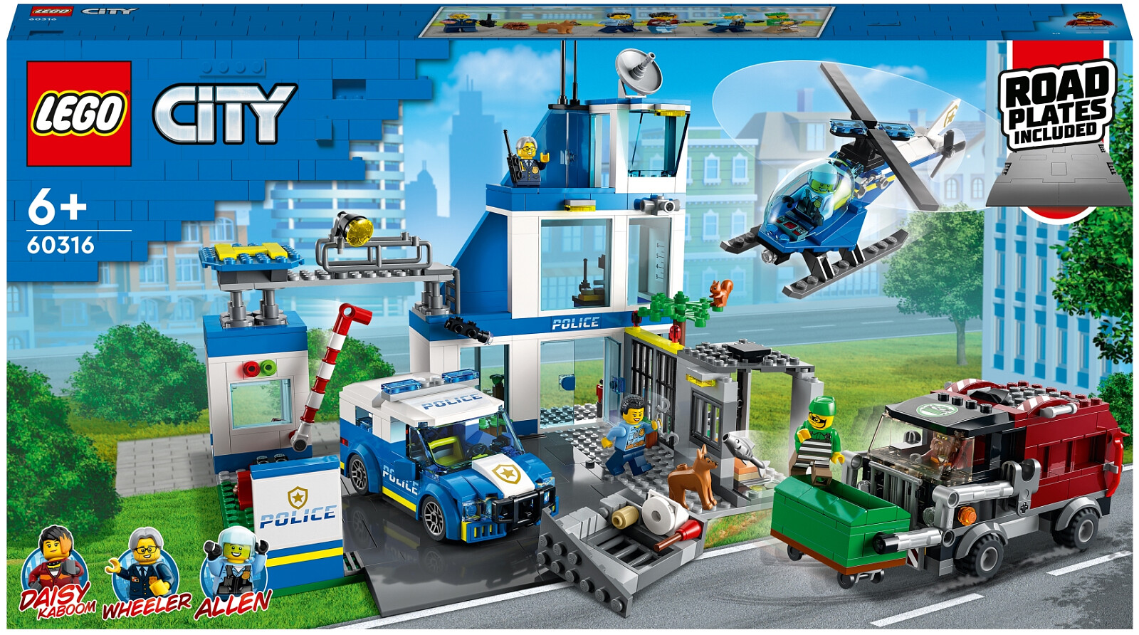 Klocki LEGO City Posterunek policji 60316