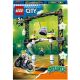 Klocki LEGO City Wyzwanie kaskaderskie przewracanie 60341