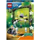 Klocki LEGO City Wyzwanie kaskaderskie przewracanie 60341