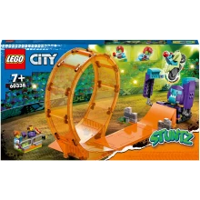 Klocki LEGO City Kaskaderska pętla i szympans demolka 60338