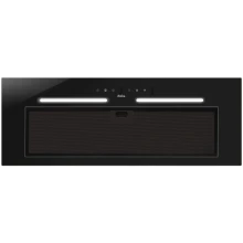 Okap wkład Amica OMP9554BG 477m3/h Timer 85cm Czarne szkło
