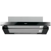 Okap teleskopowy Whirlpool AKR750GK 304m3/h 62dBA Oświetlenie LED Filtr węglowy 60cm Czarny