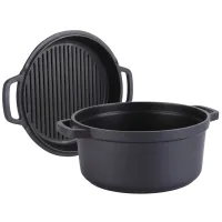 Garnek + Patelnia grillowa Maestro MR-4132