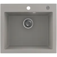 Zlewozmywak granitowy Kernau KGS H 60 1B Grey Metallic