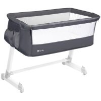 Łóżeczko 3w1 Lionelo Theo Dark Grey