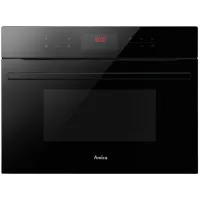 Piekarnik kompaktowy z funkcją mikrofali Amica AMMB44E2GCB X-TYPE Combigrill Czarne szkło