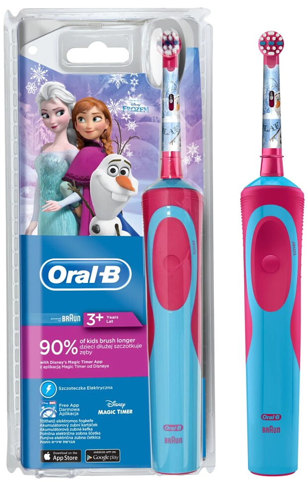 Szczoteczka elektryczna Oral-B Kids D12 Frozen