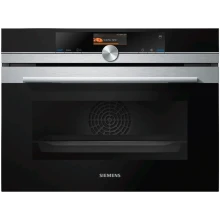Piekarnik kompaktowy parowy Siemens iQ700 CS656GBS2 fullSteam cookControl Plus Termoobieg 4D Grill