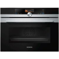 Piekarnik kompaktowy parowy Siemens iQ700 CS656GBS2 fullSteam cookControl Plus Termoobieg 4D Grill