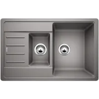 Zlewozmywak granitowy Blanco Legra 6 S Compact Alumetalik 521303