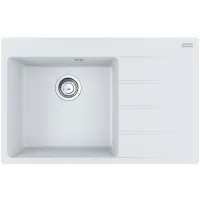 Zlewozmywak granitowy Franke Centro CNG 611-78 TL Biały Polarny Lewy