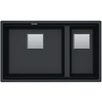Zlewozmywak granitowy Franke Kanon KNG 160-46-21 Onyx