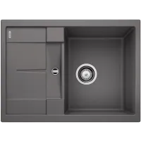 Zlewozmywak granitowy Blanco Metra 45 S Compact Szarość skały