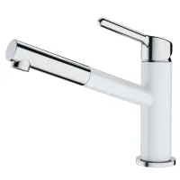Bateria Franke Orbit Biały polarny/Chrom