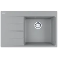 Zlewozmywak granitowy Franke Centro CNG 611-78 TL Kamienny Szary Lewy