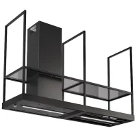 Okap wyspowy Faber T-shelf EV8 BK Matt A180