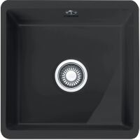 Zlewozmywak ceramiczny Franke Kubus KBK 110-40 Onyx