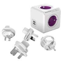 Rozgałęźnik PowerCube ReWirable USB 4 + wtyczki