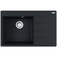 Zlewozmywak granitowy Franke Centro CNG 611-78 TL Czarny mat