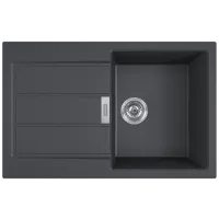 Zlewozmywak kompozytowy Franke Sirius S2D 611-78 Onyx