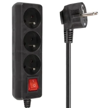 Przedłużacz sieciowy Libox LB0081B-3 3 gniazda