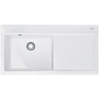 Zlewozmywak ceramiczny Franke Mythos MTK 611-100 Biały polarny Lewy