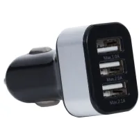 Ładowarka samochodowa TechniSat Triple USB CE