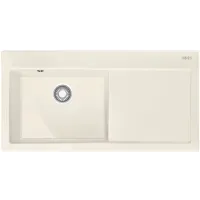 Zlewozmywak ceramiczny Franke Mythos MTK 611-100 Kremowy Lewy