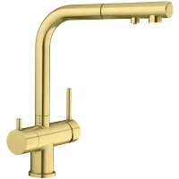 Bateria stalowa Blanco Fontas-S II Filter Satin Gold