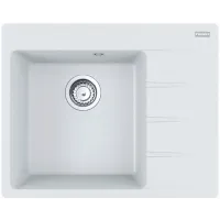 Zlewozmywak granitowy Franke Centro CNG 611-62 TL Biały polarny Lewy