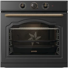 Piekarnik elektryczny z funkcją pary Gorenje Classico BOS67371CLB ExtraSteam Grill Pizza 300 Retro