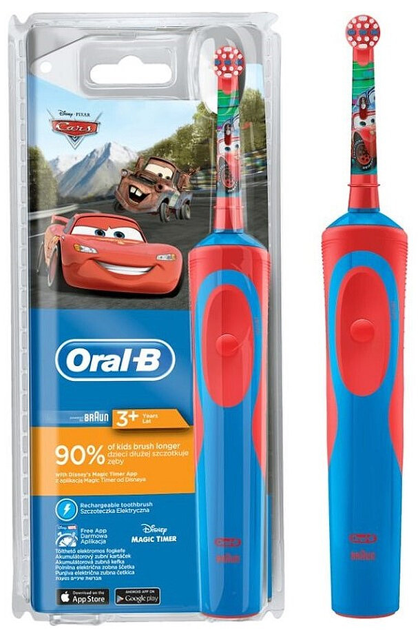 Szczoteczka elektryczna Oral-B Kids D12 Cars