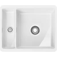 Zlewozmywak ceramiczny Franke Kubus KBK 160 Biały polarny