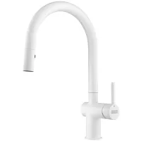 Bateria Franke Active J pull down Biały mat